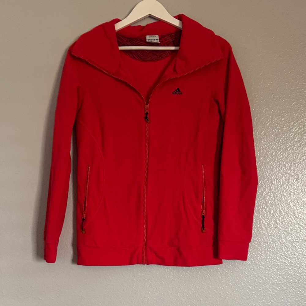 Adidas Vibrant Red Jacket